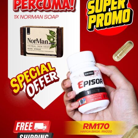 EPISOR FREE SABUN HERBAMEN